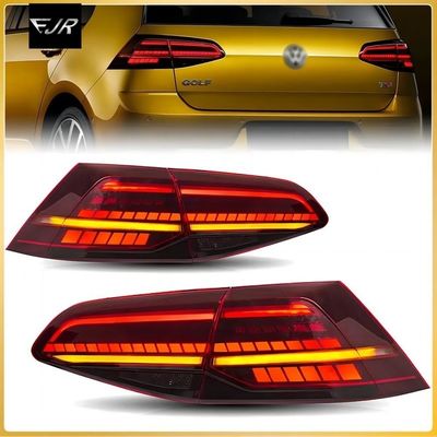 Taillight Assembly For Volkswagen Vw Golf 7 13-21 Retrofit 7.5 Generation Full Led Rear Tail Light Flow Steering Running
